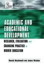 Cover: Academic and Educational Development - Routledge