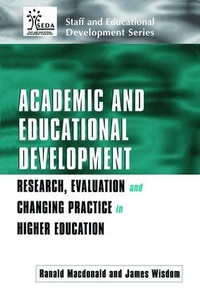 Enlarge image Cover: Academic and Educational Development - Routledge