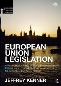 Enlarge image Cover: European Union Legislation - Routledge