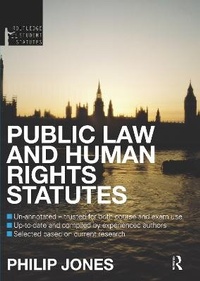 Bild vergrößern Bild: Public Law and Human Rights Statutes - Routledge