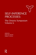 Cover: Self-Inference Processes - Psychology Press Ltd