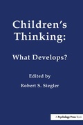 Cover: Children's Thinking - Psychology Press Ltd