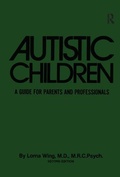 Cover: Autistic Children - Routledge