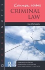 Cover: Course Notes: Criminal Law - Routledge