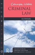 Cover: Course Notes: Criminal Law - Routledge