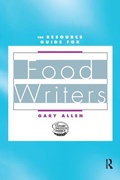 Cover: Resource Guide for Food Writers - Routledge