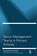 Cover: Senior Management Teams in Primary Schools - Routledge