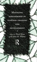 Cover: Managing Partnership in Teacher Training and Development - Routledge