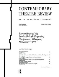 Enlarge image Cover: Proceedings of the Soviet/British Puppetry Conference - Routledge