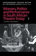 Cover: Women, Politics and Performance in South African Theatre Today - Routledge
