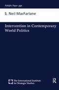 Cover: Intervention in Contemporary World Politics - Routledge