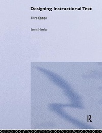 Enlarge image Cover: Designing Instructional Text - Routledge