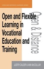 Cover: Open and Flexible Learning in Vocational Education and Training - Routledge
