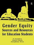Cover: Gender Equity Sources and Resources for Education Students - Routledge