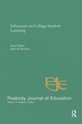Cover: Influences on College Student Learning - Routledge