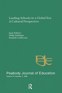 Bild: Leading Schools in a Global Era - Routledge