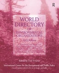 Cover: World Directory of Environmental Organizations - Routledge
