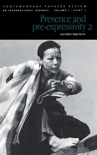 Enlarge image Cover: Presence and Pre-Expressivity 2 - Routledge