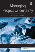 Cover: Managing Project Uncertainty - Routledge