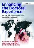 Cover: Enhancing the Doctoral Experience - Routledge