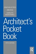 Cover: Architect's Pocket Book - Routledge