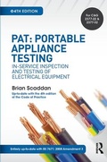 Cover: PAT: Portable Appliance Testing - Routledge
