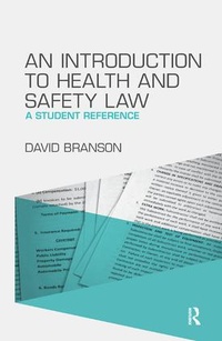 Abbildung von: An Introduction to Health and Safety Law - Routledge