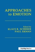 Cover: Approaches To Emotion - Psychology Press Ltd