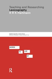 Abbildung von: Teaching and Researching Lexicography - Routledge