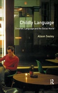 Cover: Childly Language - Routledge