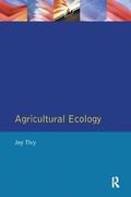 Cover: Agricultural Ecology - Routledge