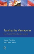 Cover: Taming the Vernacular - Routledge