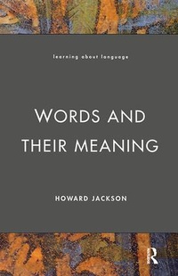 Enlarge image Cover: Words and Their Meaning - Routledge