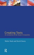 Cover: Creating Texts - Routledge