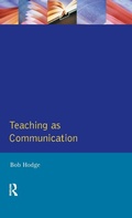 Cover: Teaching as Communication - Routledge