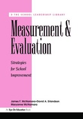 Cover: Measurement and Evaluation - Routledge