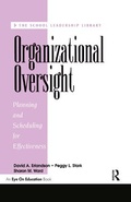 Cover: Organizational Oversight - Routledge