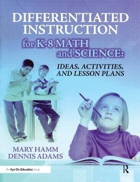 Enlarge image Cover: Differentiated Instruction for K-8 Math and Science - Routledge