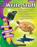 Cover: The Write Stuff Grade 3 - TEACHER CREATED RESOURCES