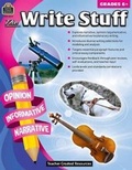 Cover: The Write Stuff Grade 6+ - TEACHER CREATED RESOURCES