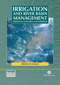 Enlarge image Cover: Irrigation and River Basin Management - CABI Publishing