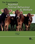 Cover: Encyclopedia of Applied Animal Behaviour and Welfare - CABI Publishing
