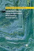 Cover: Intellectual Property Rights in Agricultural Biotechnology - CABI Publishing