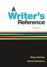 Enlarge image Cover: A Writer's Reference - Bedford/Saint Martin's
