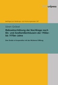 Cover: Risikoeinsch&auml;tzung der Nachfrage nach Ein- und Zweifamilienh&auml;usern der 1950er- bis 1970er-Jahre - V&R unipress