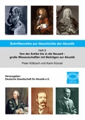 Cover: Schriftenreihe zur Geschichte der Akustik - Heft 8 - Westarp BookOnDemand