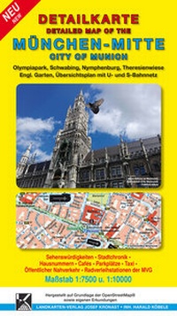 Abbildung von: Detailkarte München-Mitte - AVA-Agrar