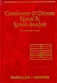 Enlarge image Cover: Continuous and Discrete Signal and System Analysis - OUP India