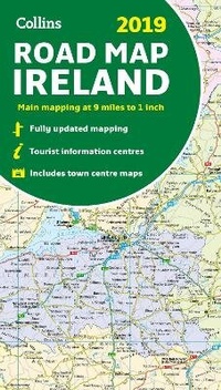 Abbildung von: 2019 Collins Map of Ireland - Collins
