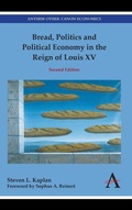 Cover: Bread, Politics and Political Economy in the Reign of Louis XV - Anthem Press